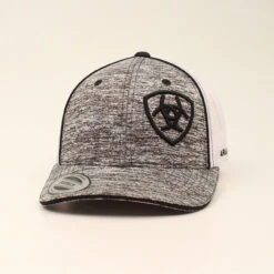 Ariat Boys Youth Heather Black Baseball Cap