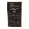 Ariat Mens Black Digital Camo Rodeo Wallet
