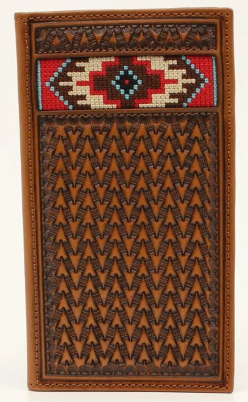 Ariat Mens Aztec Rodeo Wallet 1 Ariat Mens Aztec Rodeo Wallet