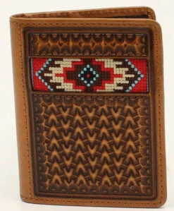 Ariat Mens Aztec BiFold Wallet