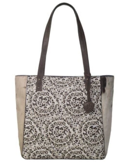 Ariat Phoenix Leather Calf Hair Tote