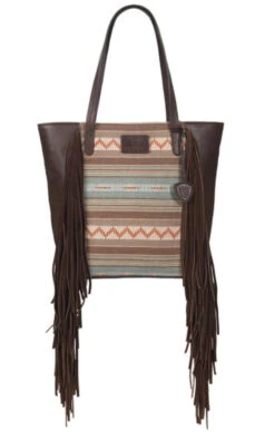 Ariat Serape Genuine Leather Side Panels With Fringe