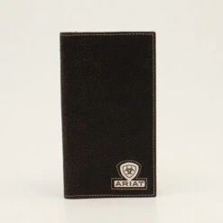 Ariat Mens Black Logo Concho Rodeo Wallet