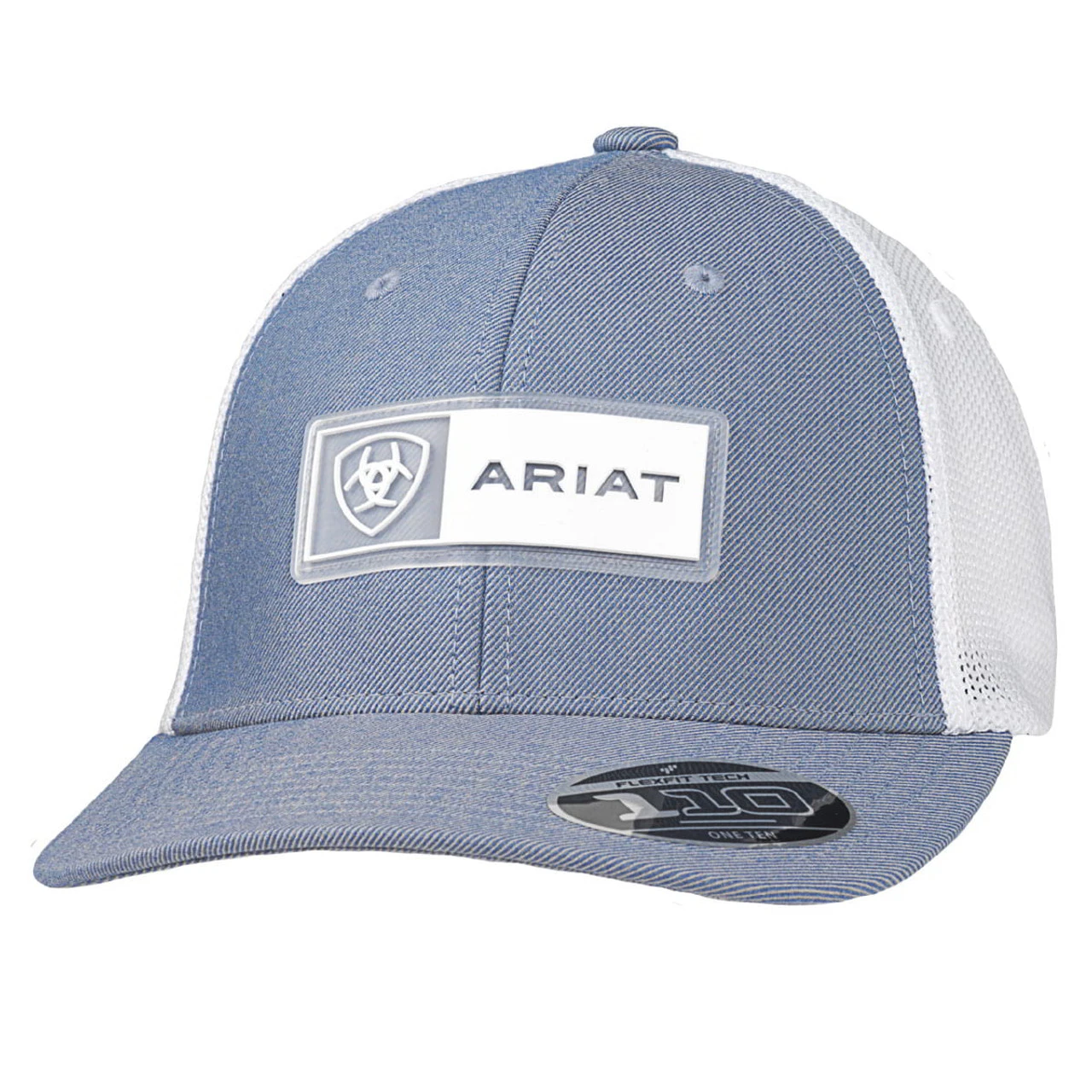 Ariat Mens Light Blue FlexFit 110 Cap 1 Ariat Mens Light Blue FlexFit 110 Cap