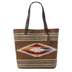 Ariat Sheridan Collection Brown Weekender Tote Bag