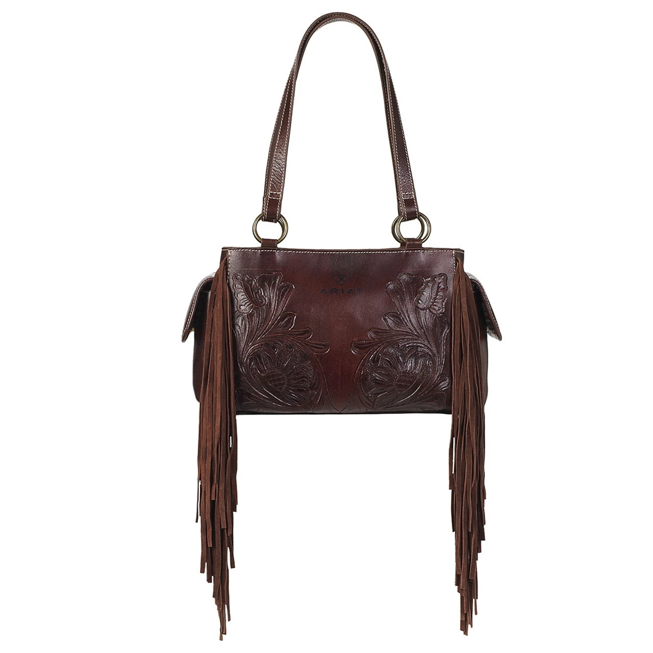 Ariat Victoria Collection Brown Satchel Bag 1 Ariat Victoria Collection Brown Satchel Bag
