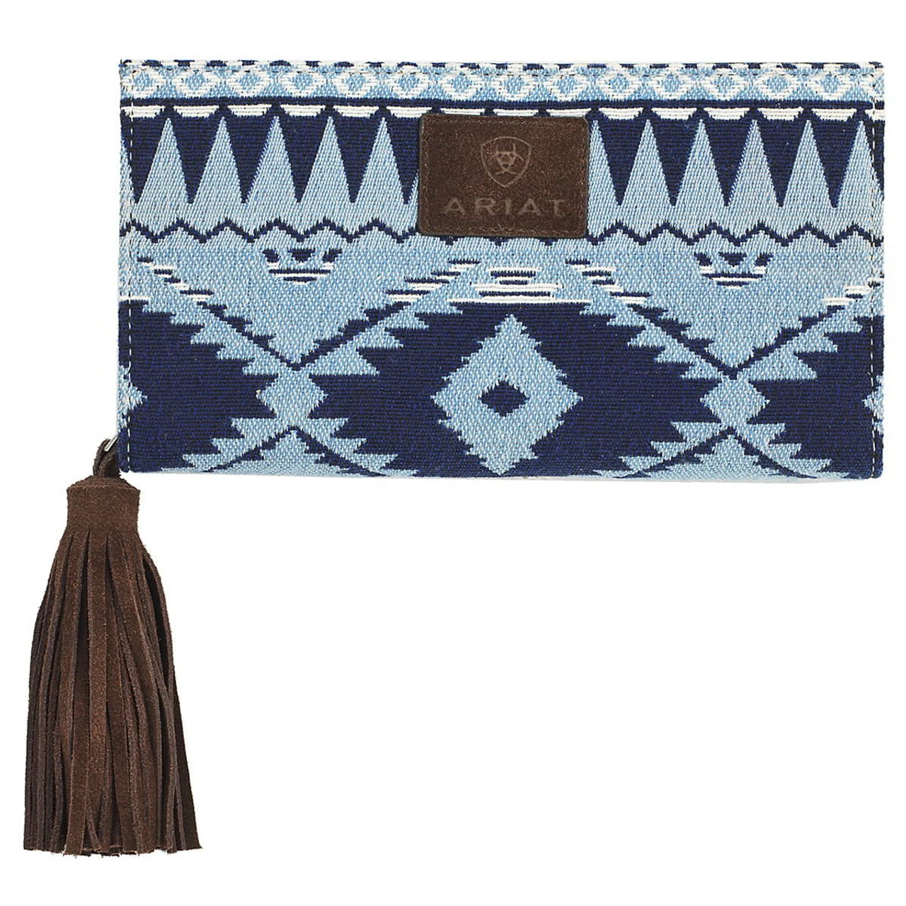 Ariat Madison Collection Southwestern Woven Pattern Clutch Wallet 1 Ariat Madison Collection Southwestern Woven Pattern Clutch Wallet