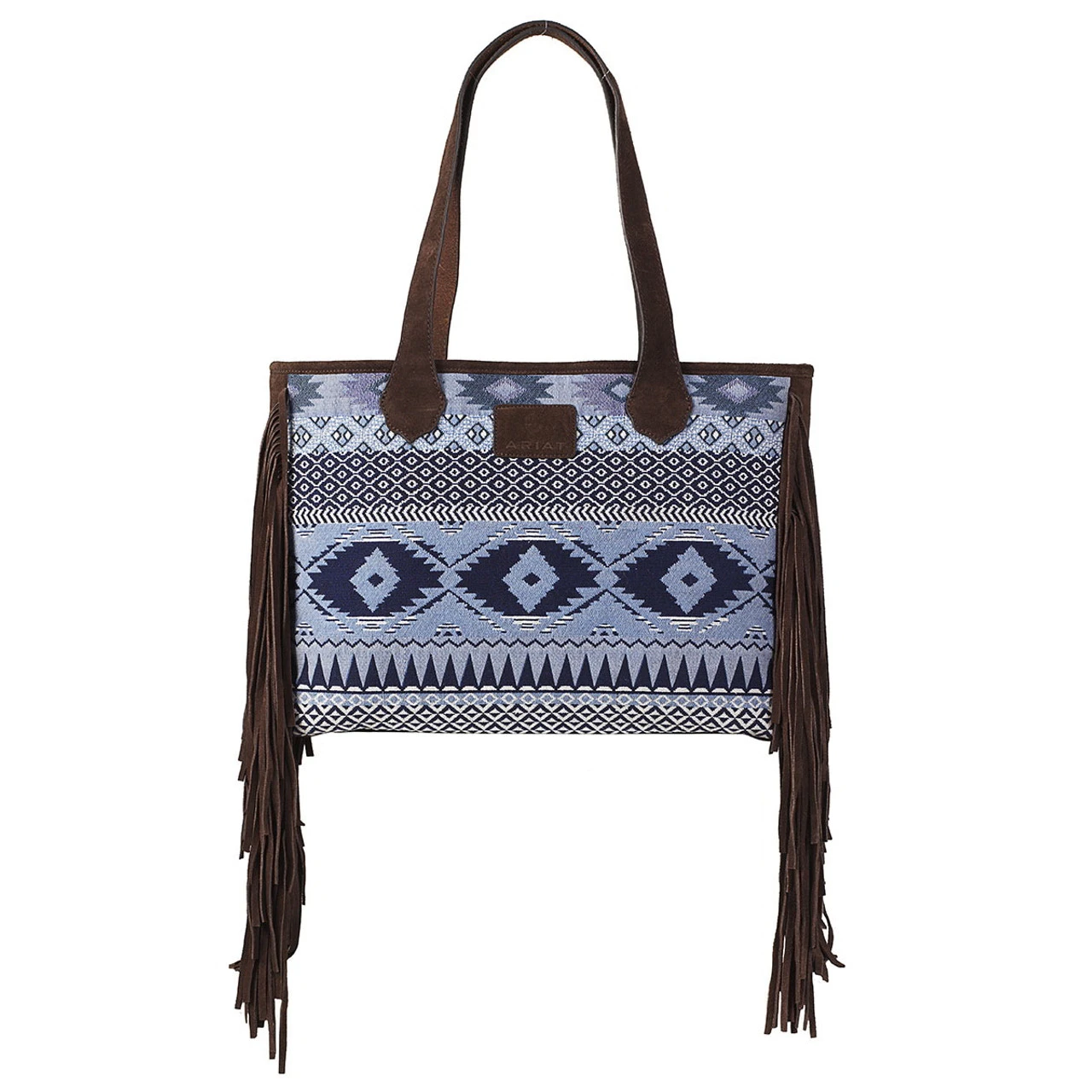 Ariat Madison Collection Southwestern Woven Pattern Tote Bag 1 Ariat Madison Collection Southwestern Woven Pattern Tote Bag