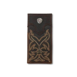 Ariat Men's Medium Brown Rodeo Stitch Wallet 5 Ariat Men's Medium Brown Rodeo Stitch Wallet -Ariat Shop 2762265 3 19333.1669128201