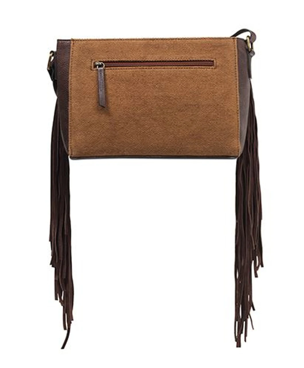 Ariat Womens Brown Conceal Carry Shoulder Bag With Aztec Print 2 Ariat Womens Brown Conceal Carry Shoulder Bag With Aztec Print - Image 2