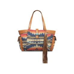 Ariat Womens Multi Colored Southwestern Pattern Ariat Conceal Carry Satchel