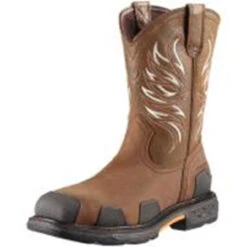 Ariat - Mens Overdrive Square Toe CT - Alamo Brown