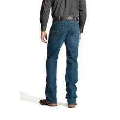 Ariat- M4 Lowrise Bootcut Carbine Rebar Jean- Denim