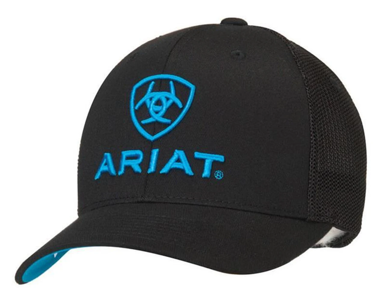 M&F - Ariat Logo Cap Mesh - Black 1 M&F - Ariat Logo Cap Mesh - Black