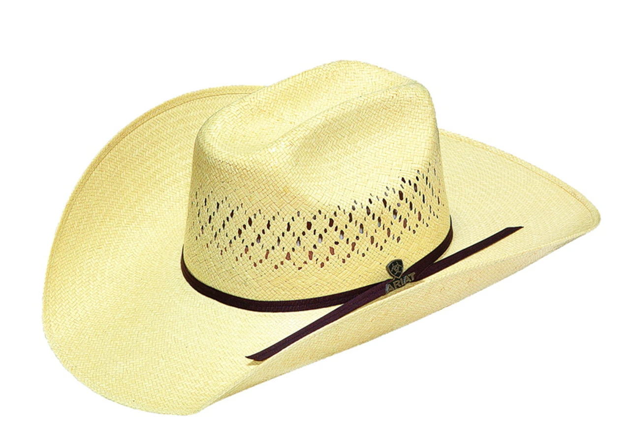 Ariat - 10X Western Straw Hat 1 Ariat - 10X Western Straw Hat