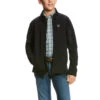 Ariat - Boys Black Vernon 2.0 Softshell Jacket