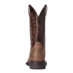 Ariat Mens Shock Shield Layton Authentic Brown & Chocolate Chip Square Toe Boots -Ariat Shop P2392670 04 98901.1631892455
