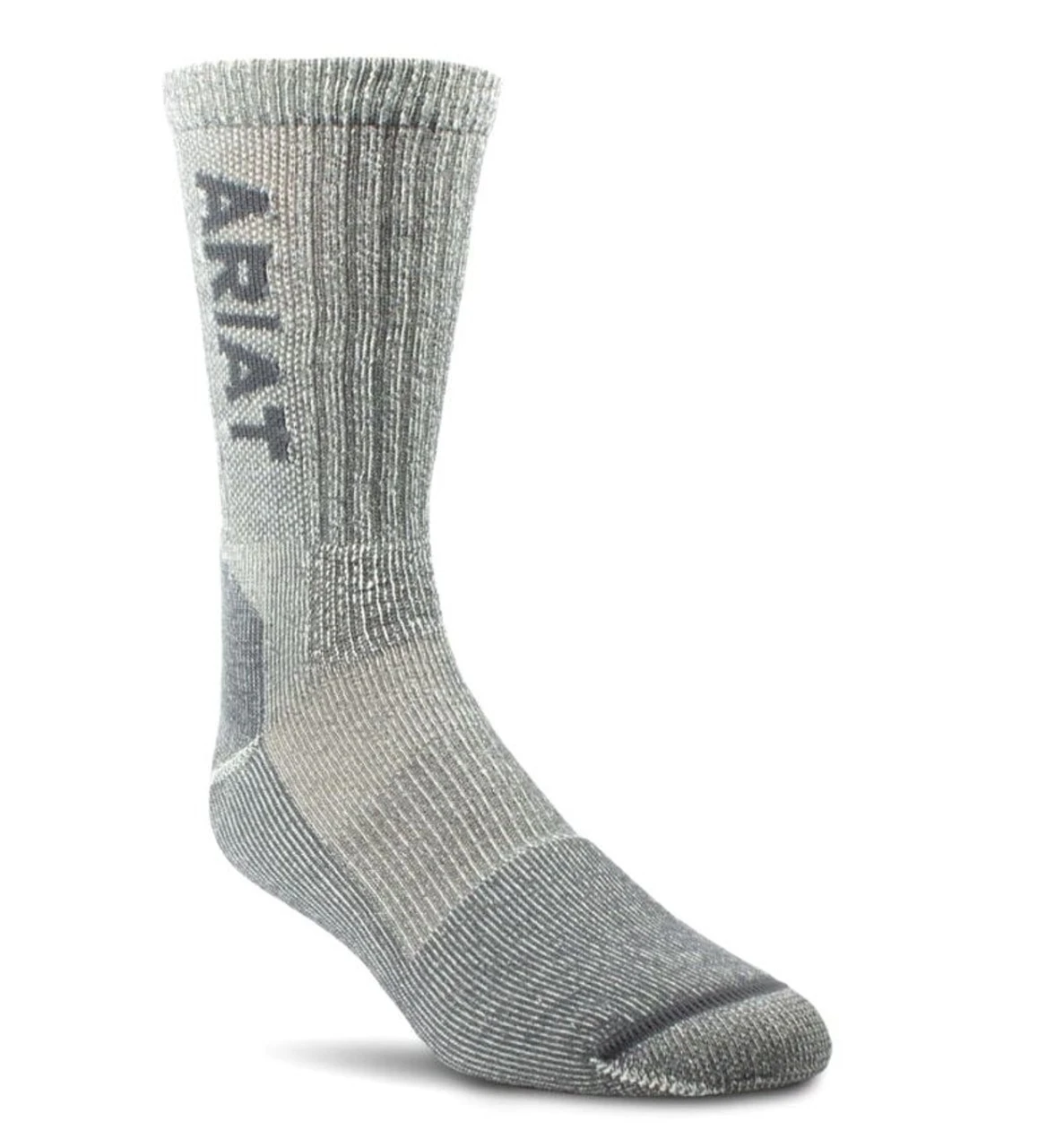 Ariat Unisex Light Weight Steel Toe Merino Blend Socks - AR2186-050 1 Ariat Unisex Light Weight Steel Toe Merino Blend Socks - AR2186-050