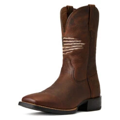Ariat Mens Brown Sport All Country Wide Square Toe Boots -Ariat Shop P2493980 2 50378.1641394943