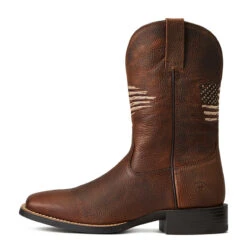 Ariat Mens Brown Sport All Country Wide Square Toe Boots -Ariat Shop P2493980 4 77298.1641394943