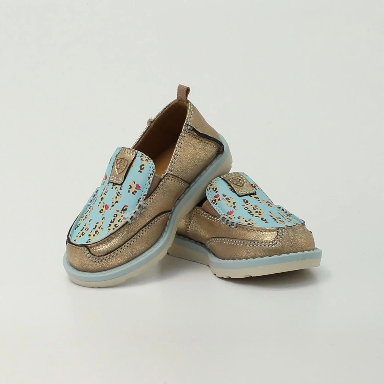 Ariat Girls Piper Turquoise Leopard Cactus Cruiser 1 Ariat Girls Piper Turquoise Leopard Cactus Cruiser