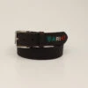 Ariat Mens Rowdy Brow Belt W/Ariat Shield In Mexico Colors