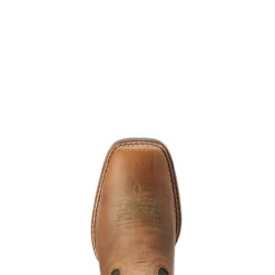 Ariat Boys Distressed Brown Firecatcher Square Toe Western Boot -Ariat Shop P2563565 4 77157.1665421955