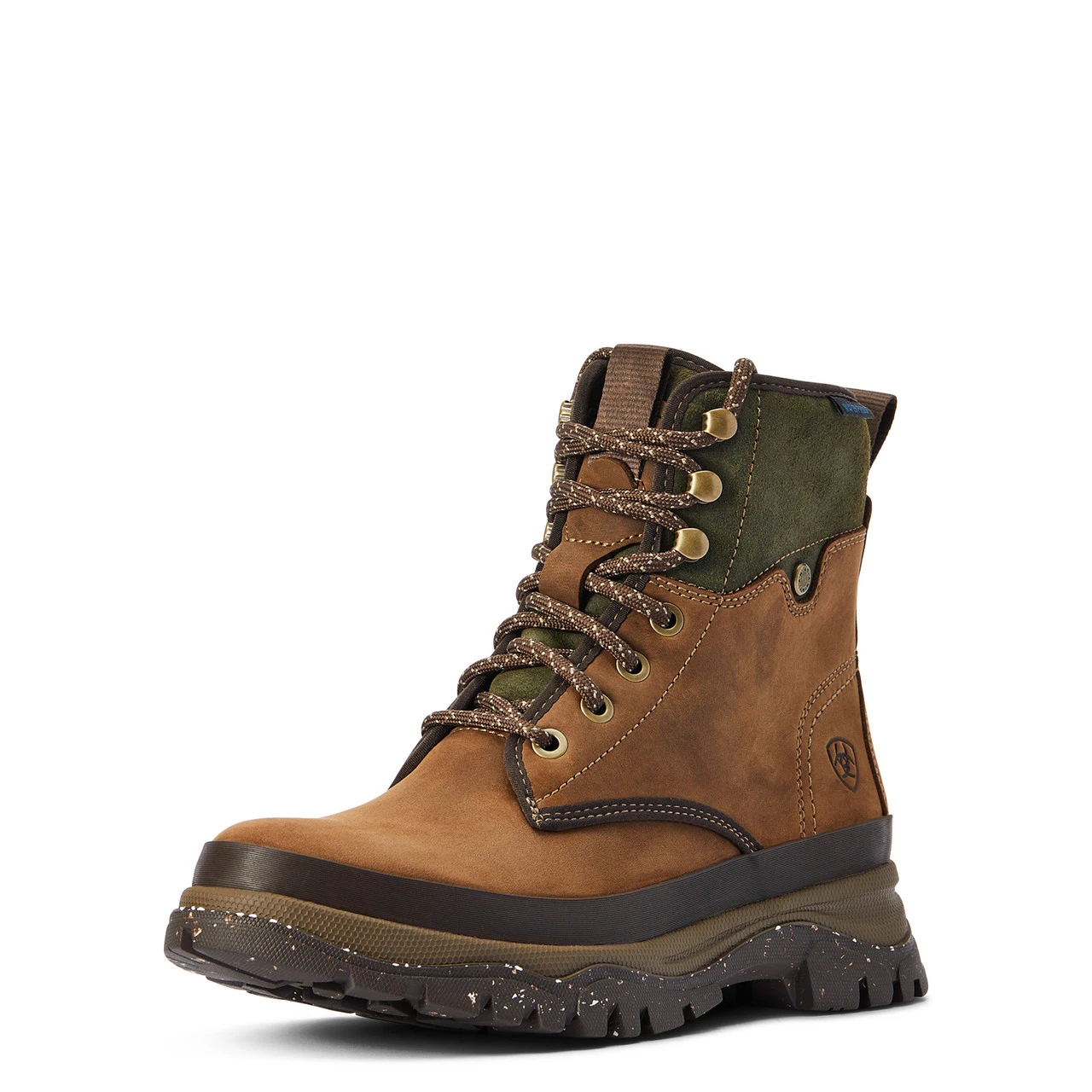 Ariat Arat Womens Brown & Olive Moresby Waterproof Boot 1 Ariat Arat Womens Brown & Olive Moresby Waterproof Boot