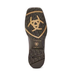 Ariat Womens Rich Clay Brown Floral Emboss Anthem Savanna Square Toe Boots -Ariat Shop P2564300 5 15145.1661196918