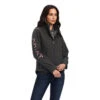 Ariat Womens Heather Charcoal Team Patriot Softshell Jacket