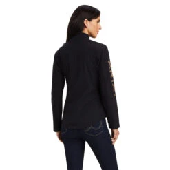 Ariat Womens Black Leopard Team Softshell Jacket 5 Ariat Womens Black Leopard Team Softshell Jacket -Ariat Shop P2670665 3 15010.1692303930