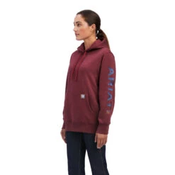 Ariat Womens Port Rebar Graphic Hoodie