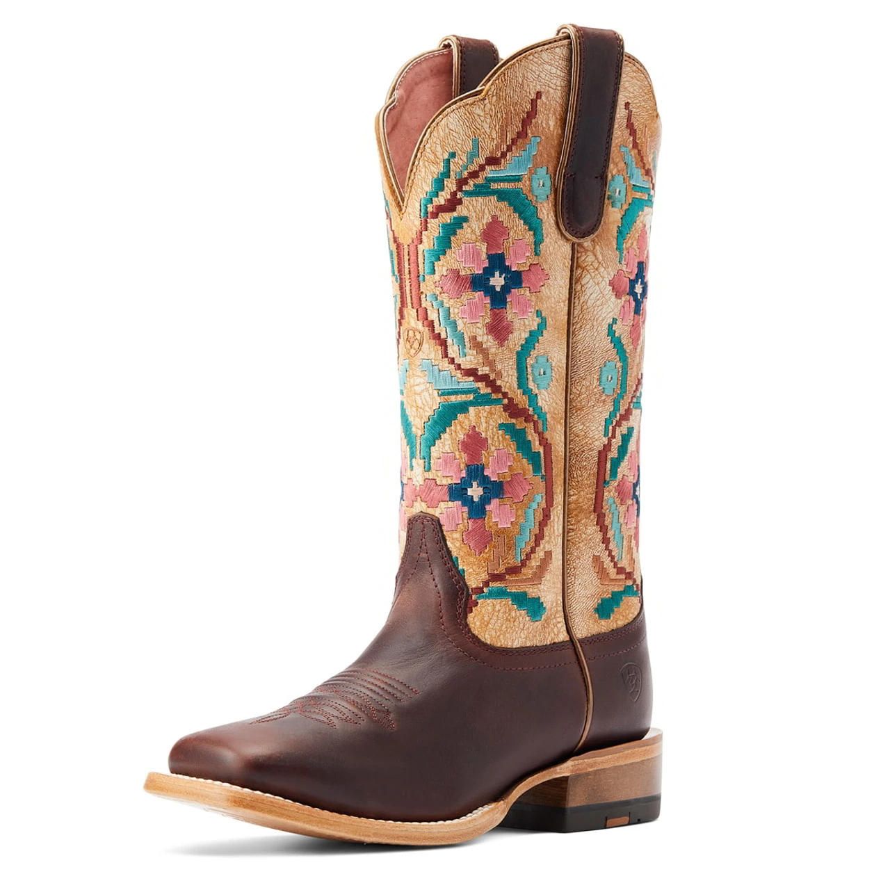 Ariat Womens Frontier Daniella Wide Square Toe Boots 1 Ariat Womens Frontier Daniella Wide Square Toe Boots
