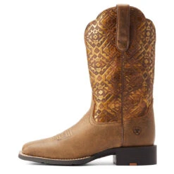 Ariat Womens Copper Blanket Embossed Wide Square Boots -Ariat Shop P2672845 4 35707.1673304330