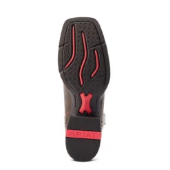 Ariat Womens Worn Mocha & Raspberry Performance Round Up Back Zip Square Toe Boots -Ariat Shop P2672900 7 42070.1673304352