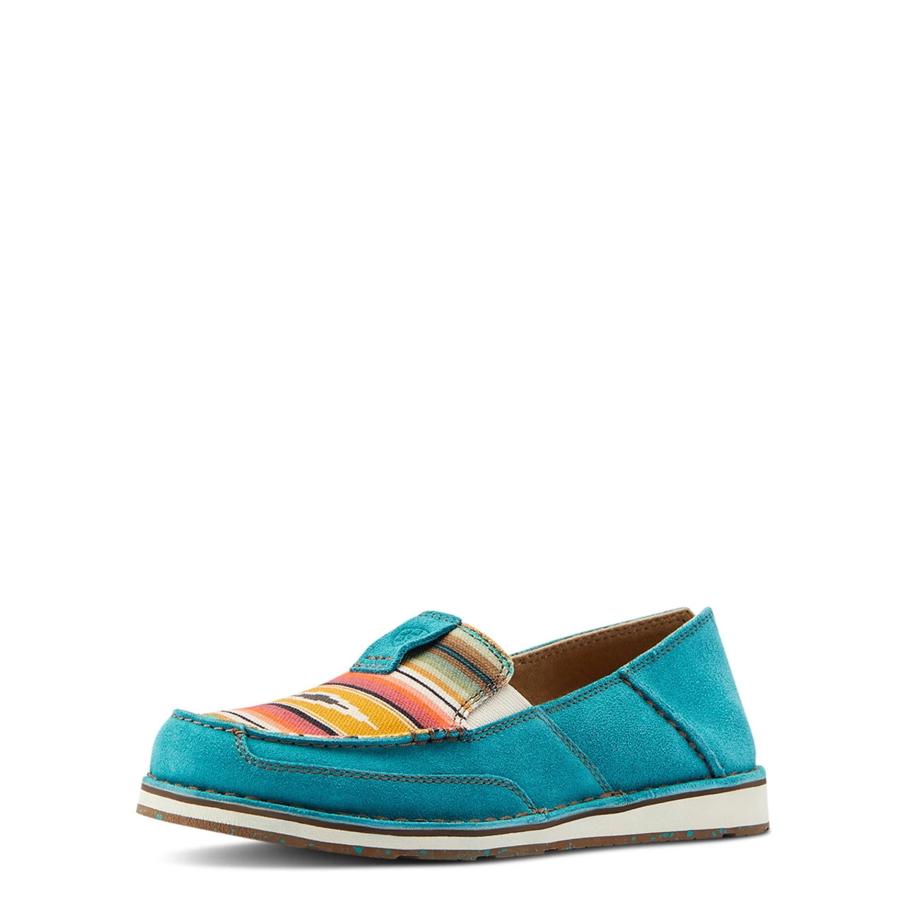 Ariat Womens Teal Suede Serape Cruiser 1 Ariat Womens Teal Suede Serape Cruiser