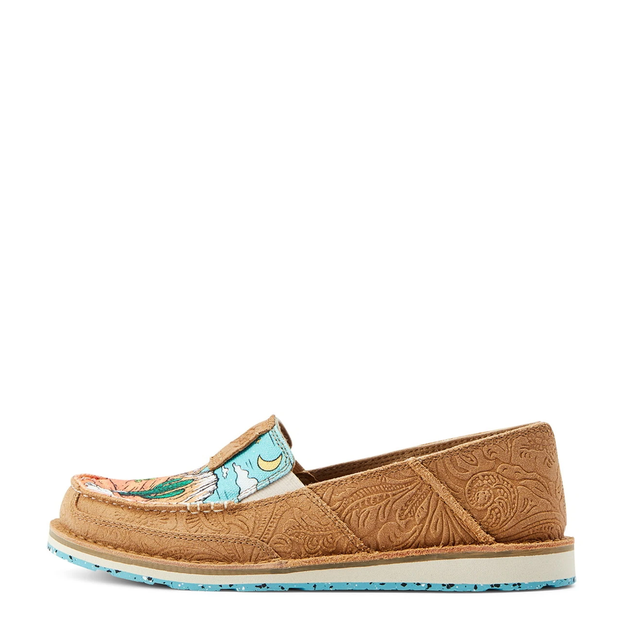 Ariat Womens Tan Embossed Arizona Skies Cruiser 3 Ariat Womens Tan Embossed Arizona Skies Cruiser - Image 3