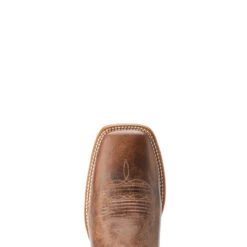 Ariat Mens Coastal Cream & Pecan Brown Wiley Performance Wide Square Toe Boots -Ariat Shop P2674705 5 82872.1673304247