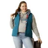 Ariat Womens Deep Lagoon Dilon Reversible Insulated Vest