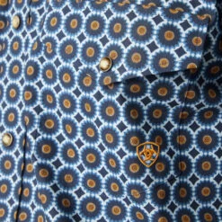 Ariat Mens Moonlit Ocean Gordy Casual Series Long Sleeve Shirt -Ariat Shop P2769590 3 96955.1692304414