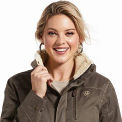 Ariat Womens Chestnut Grizzly Insulated Jacket -Ariat Shop P2769730 4 78807.1692304681