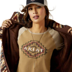 Ariat Womens Sunset Saltillo Chimayo Fleece Jacket -Ariat Shop P2769790 3 96847.1692304176