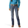 Ariat Womens R.E.A.L. Mid Rise Everlee Straight Leg Jean