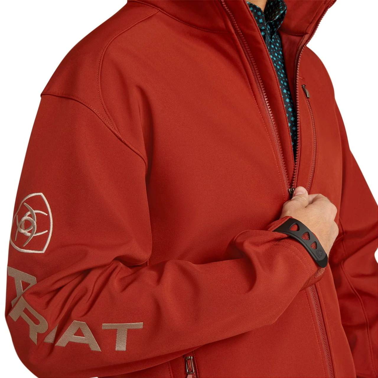 Ariat Mens Koa Wood Logo 2.0 Softshell Jacket 3 Ariat Mens Koa Wood Logo 2.0 Softshell Jacket - Image 3