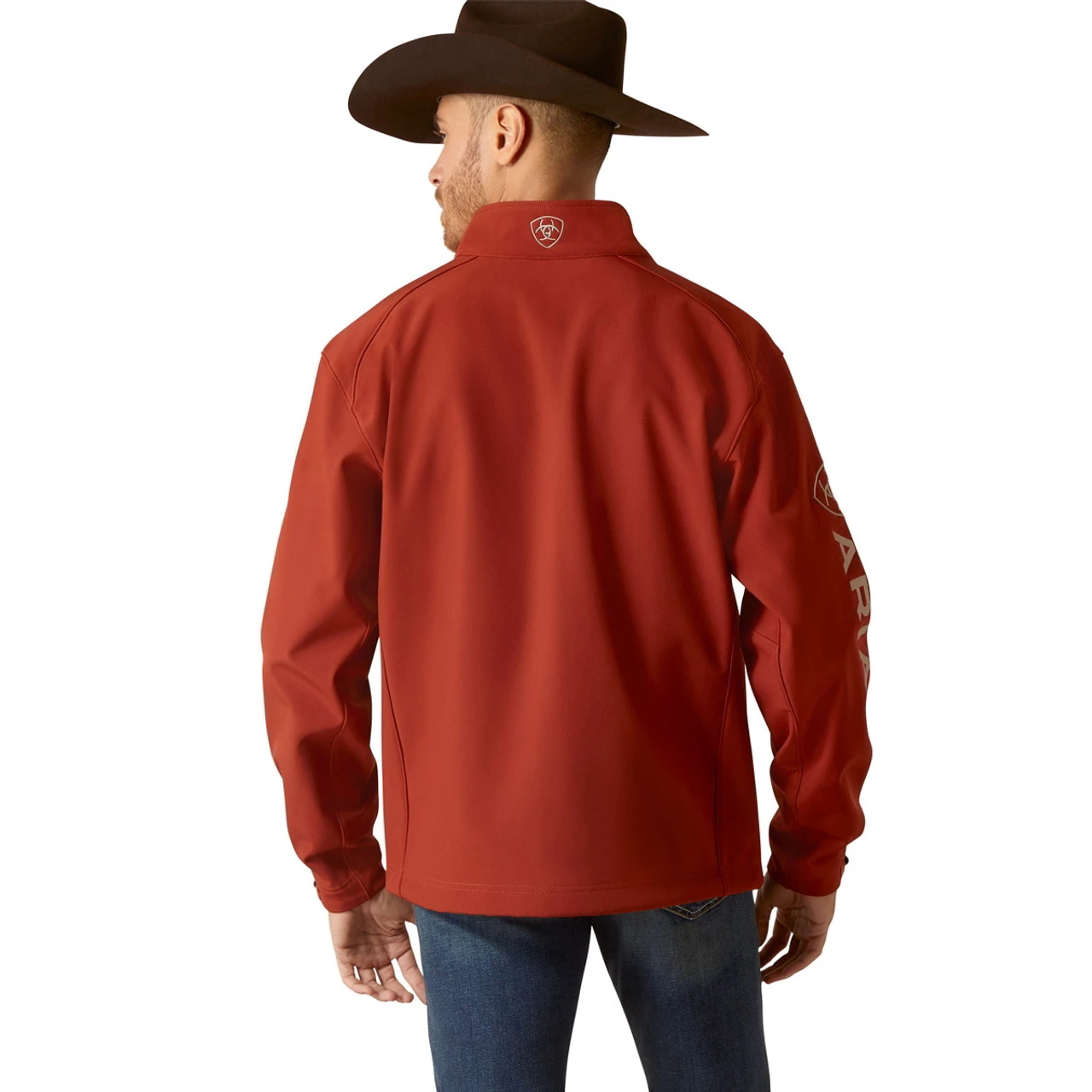 Ariat Mens Koa Wood Logo 2.0 Softshell Jacket 5 Ariat Mens Koa Wood Logo 2.0 Softshell Jacket - Image 5