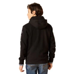Ariat Boys Black Logo Hoodie -Ariat Shop P2770895 3 64270.1692304327