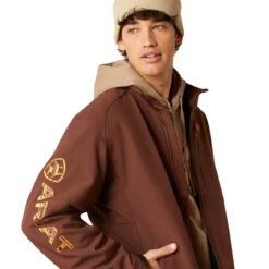 Ariat Mens Chocolate 2.0 Logo Chimayo Jacket -Ariat Shop P2771130 3 87967.1692304165