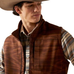 Ariat Mens Shaved Chocolate 2.0 Logo Chimayo Vest -Ariat Shop P2771150 4 47137.1692304664