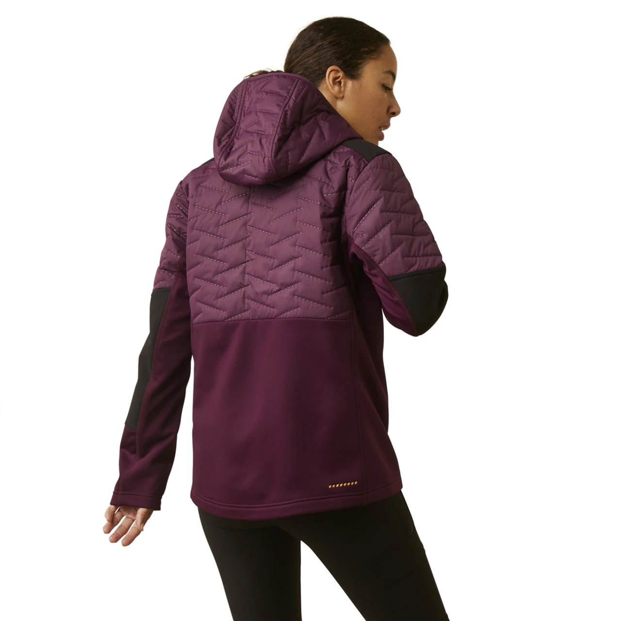 Ariat Womens Potent Purple Rebar Cloud 9 Insulated Jacket 6 Ariat Womens Potent Purple Rebar Cloud 9 Insulated Jacket - Image 6