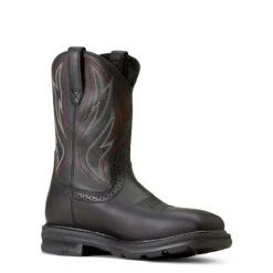 Ariat Mens Black Sierra Shock Shield Steel Toe Work Boot -Ariat Shop P2788030 3 00745.1692304254
